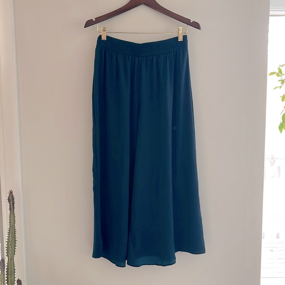 Teal palazzo pants